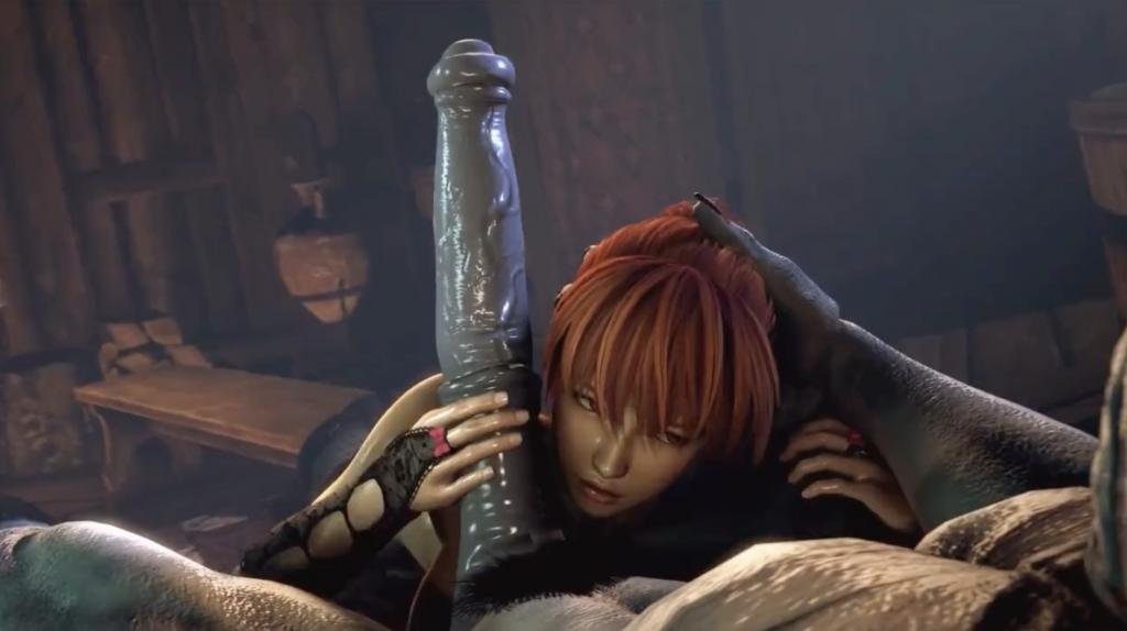 3D绝色美女惨遭狰狞怪物狂暴抽插